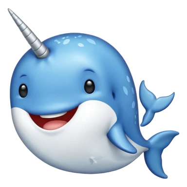 narwhal emoji sticker