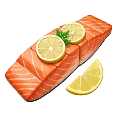 Grilled Salmon With Lemon Butter sticker