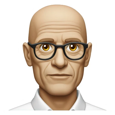 michel foucault 2d emoji sticker