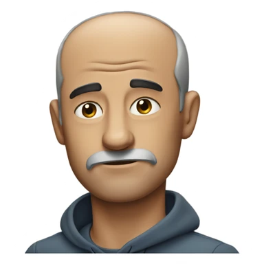 A tired man from this world sticker