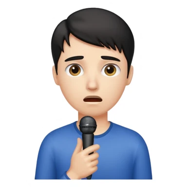 fear of public speaking  sticker