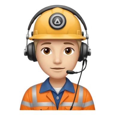 Dispatch department worker  sticker