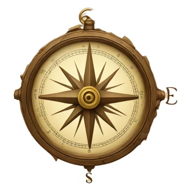 Ancient Compass sticker