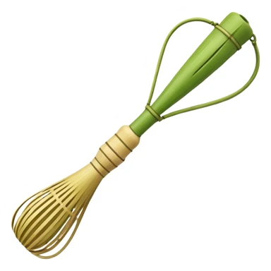 bamboo chasen whisk sticker