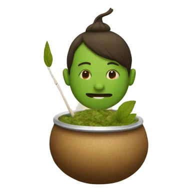 Yerba mate lover sticker