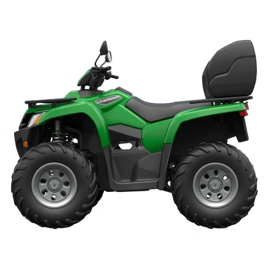Green 4-wheeler can- am ds 250 sticker