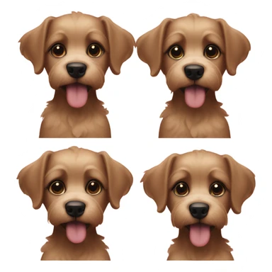 Perritos caniches sticker