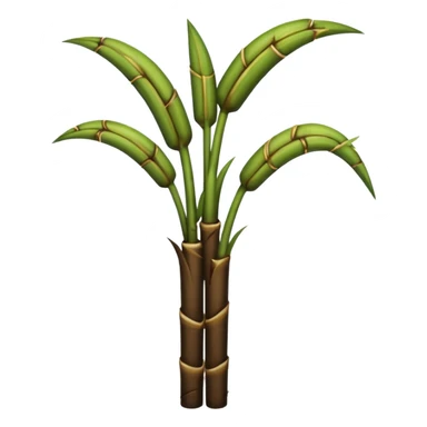 In sugarcane convert the green colour stem part into dark brown colour sticker