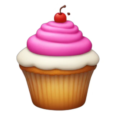 a fat cupcake sticker