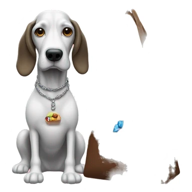 snoop dog and bag with candies sticker