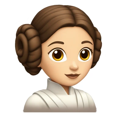Princess Leia thanks  sticker