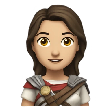 kassandra FROM ASSASSINS CREED sticker