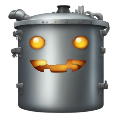 halloween boiler sticker