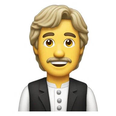 Monty Python restaurant customer sticker