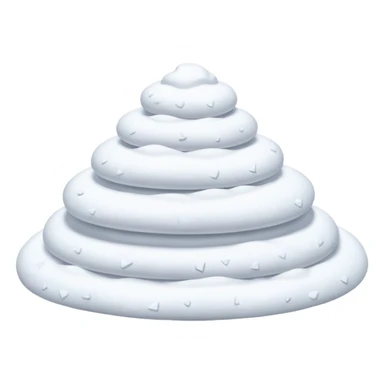  snow accumulated, no balls sticker