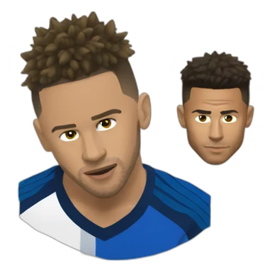 Neymar contre Ronaldo sticker