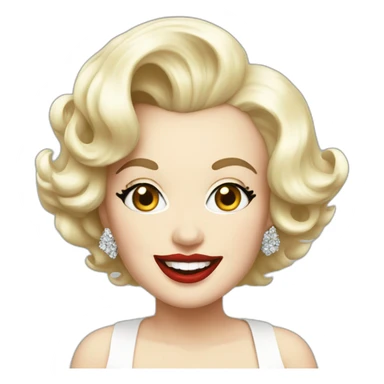 Marylin Monroe sticker