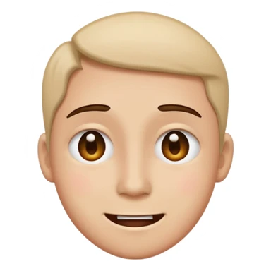 A face that is happy and sad sticker