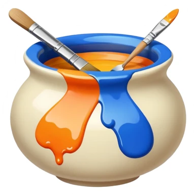 PAINT ON CERAMIC sticker