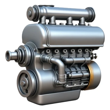 Running Engine sticker