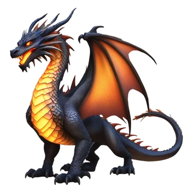 Dragon sticker