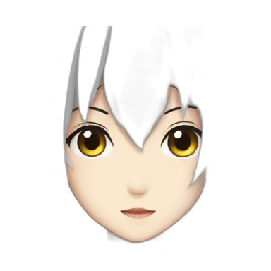 albedo overlord anime sticker