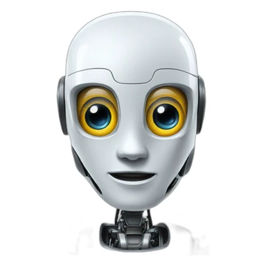 Artifical intelligence robot sticker