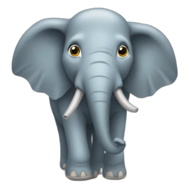 Floh mit Elefantenohren sticker