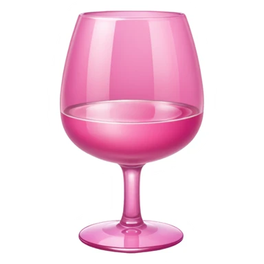  a barbie pink glass sticker