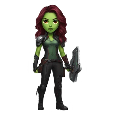 gamora sticker