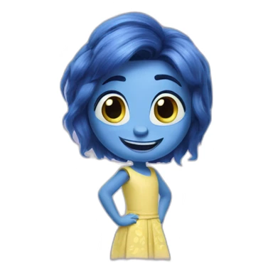 joy from inside out movie sticker