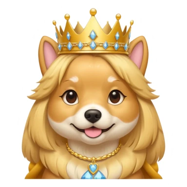 Princess doggy winning  sticker