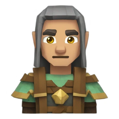 emoji elfes minecraft sticker