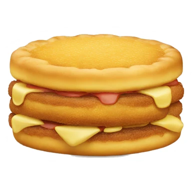 Torta frita. sticker