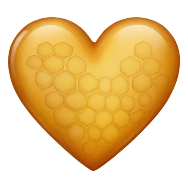 Honey harth sticker