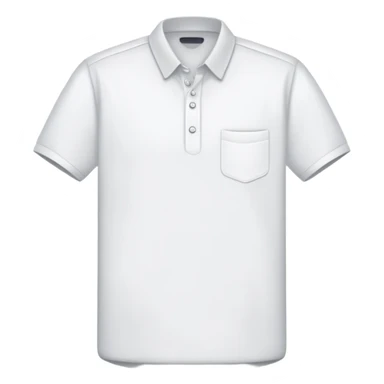 plain white short sleeve shirt sticker