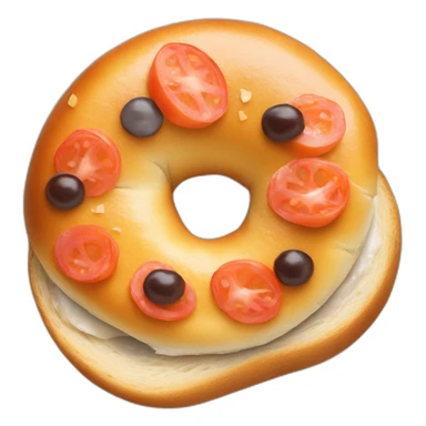 bagel lox sticker