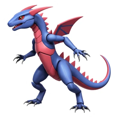 Heliolisk-Palkia-Salandit-Cyclizar-Genesect-Pokémon, full body sticker