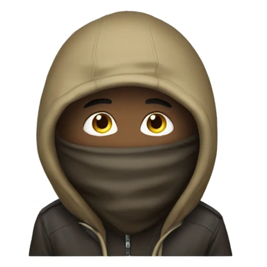 Niska en cagoule  sticker