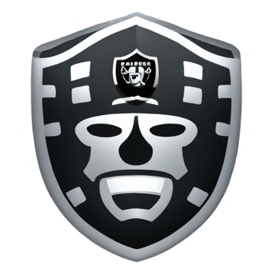raiders logo  sticker