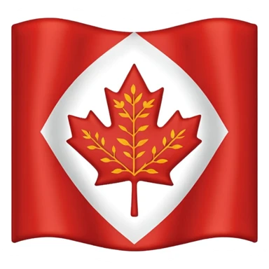 Final Canadian red ensign flag sticker