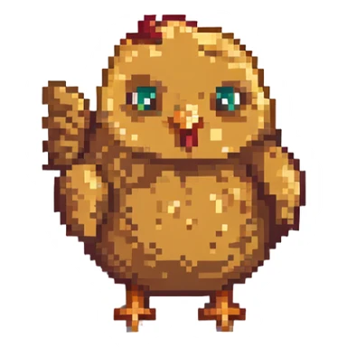 chicken nugget sticker
