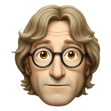 John Lennon  sticker