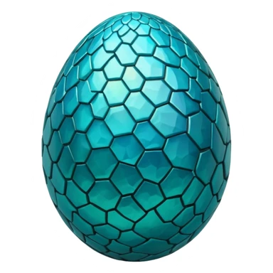 cracked blue dragon egg sticker