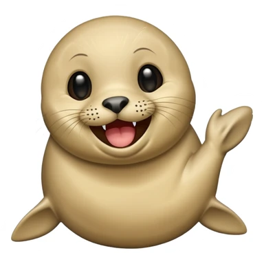 Seal laugh sticker