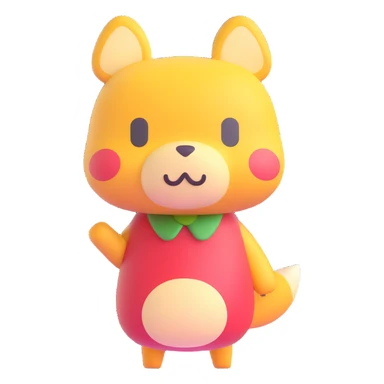 animal crossing character sticker