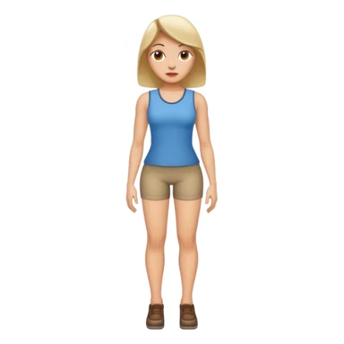 Jambes lourdes femme sticker