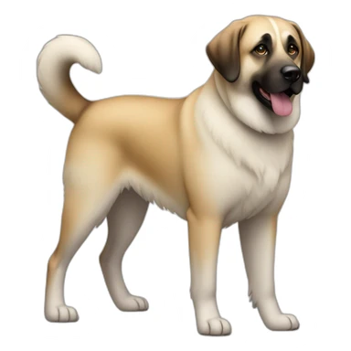 Anatolian Shepherd Dog Full Body sticker