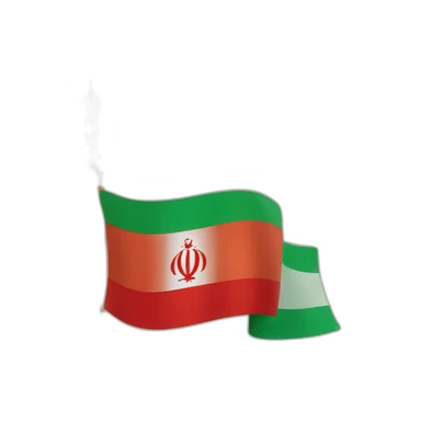 Pahlavi flag of Iran sticker