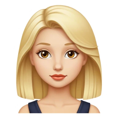 rich girl Blonde sticker